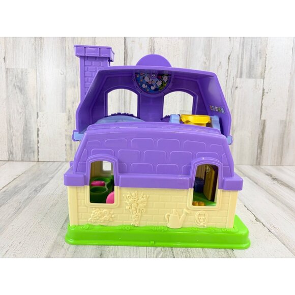 Fisher Price Little People 2008 Happy Sounds Home Furniture Baby Mom High Chair - Picture 15 of 16